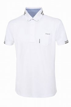 Pikeur Herren Turniershirt BENT, white