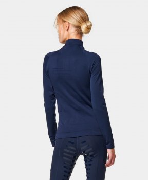 ea.St Damen Shirt SEAMLESS LONG SLEEVE midnight blue