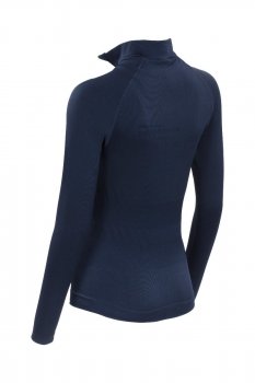 ea.St Damen Shirt SEAMLESS LONG SLEEVE midnight blue