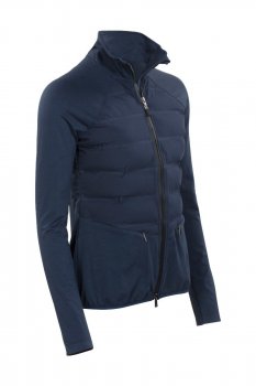 ea.St Damen Jacke HYBRID JERSEY midnight blue