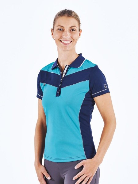 Busse Damen Polo Shirt Kathlyn Tech, atoll