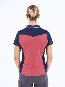 Busse Damen Polo Shirt Kathlyn Tech, coral