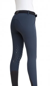 Equiline Damen Reithose CHELLEC Kniegrip - blue