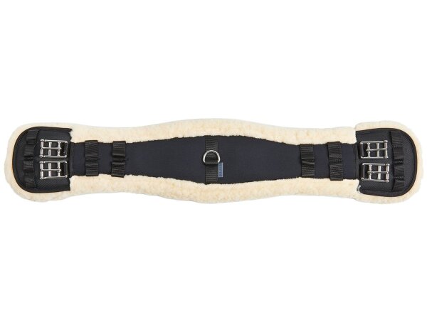 Busse Sattelgurt Art-Fur-DR D, schwarz-natur, 80cm