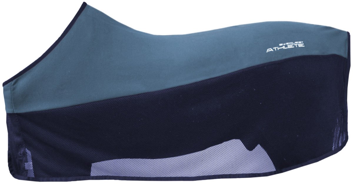 EQuest Decke Fly Premium BiColor Athlete, blue stone-navy 135
