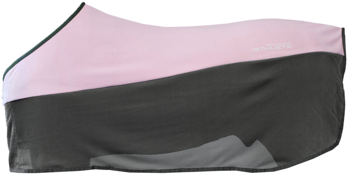 EQuest Decke Fly Premium BiColor Athlete, rose-grey 135