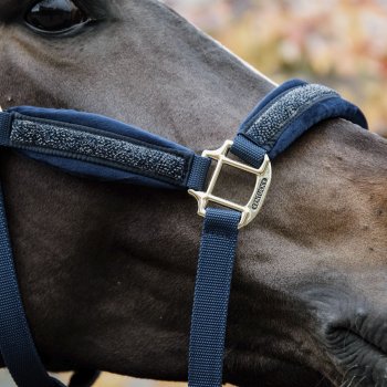 Kentucky Horsewear Halfter GLITTER STONE marineblau