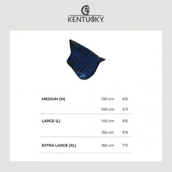 Kentucky Horsewear Halsteil ALL WEATHER WATERPROOF CLASSIC 0g marineblau