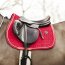 Kentucky Horsewear Schabracke VELVET rot