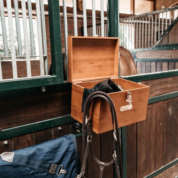 Grooming Deluxe Stall TACK BOX braun