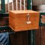 Grooming Deluxe Stall TACK BOX braun