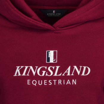 Kingsland Classic Hoodie, burgundy