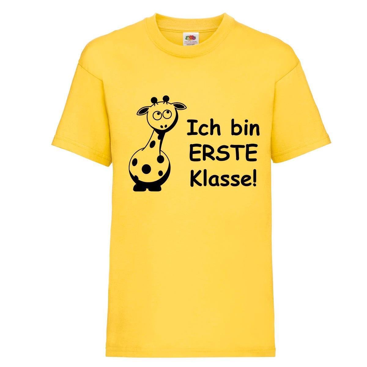 Kinder - Shirt Motiv \Ich bin ERSTE Klasse!\