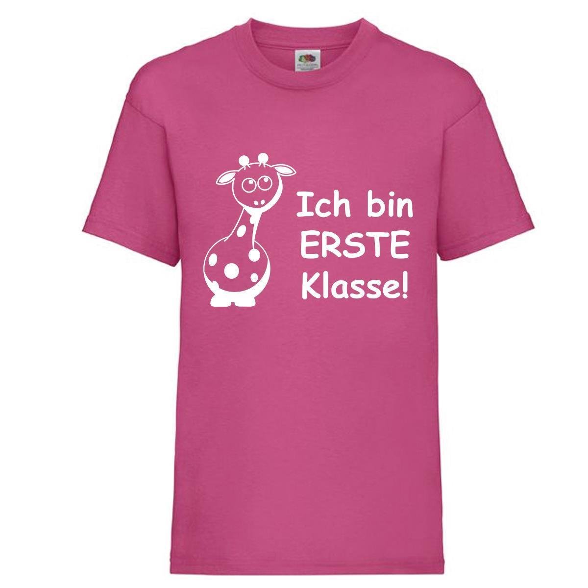 Kinder - Shirt Motiv \Ich bin ERSTE Klasse!\