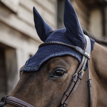 Kentucky Horsewear Fliegenhaube WELLINGTON GLITTER STONE