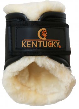 Kentucky Horsewear Arbeitsgamaschen LEATHER hinten kurz