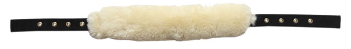 Kentucky Horsewear Genickstück für Lammfell Transport Halfter natur