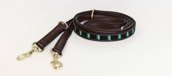 Kentucky Dogwear handgemachte Hundeleine PEARLS 250 cm