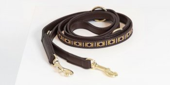 Kentucky Dogwear handgemachte Hundeleine PEARLS 250 cm