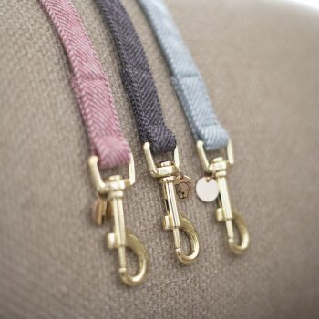 Kentucky Dogwear Hundeleine WOOL 120 cm altrosé