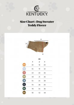 Kentucky Dogwear Hundepullover TEDDY FLEECE beige