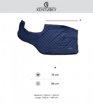 Kentucky Horsewear Ausreitdecke 160g schwarz