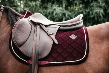 Kentucky Horsewear Schabracke CORDUROY bordeaux