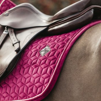 Kentucky Horsewear Schabracke VELVET fuchsia