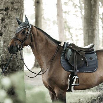 Kentucky Horsewear Fliegenhaube WELLINGTONE STONE & PEARL