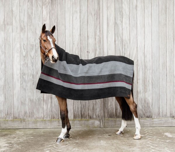 Kentucky Horsewear Fleecedecke SQUARE STRIPES HEAVY