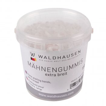 Waldhausen Mähnengummis EXTRA BREIT im Eimer 150 g