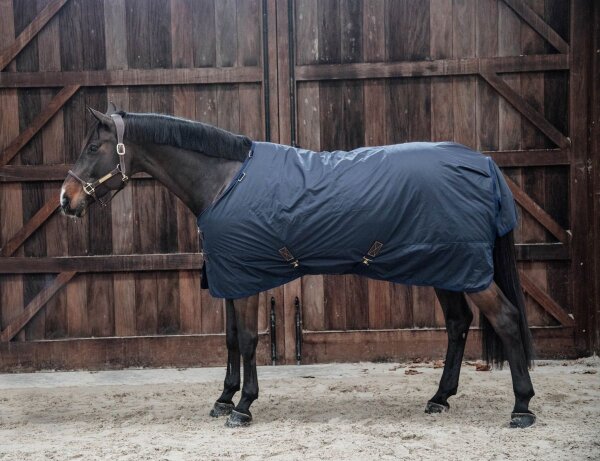 Kentucky Horsewear Weidedecke ALL WEATHER HURRICANE 150g marineblau 140 cm