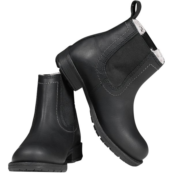 E.L.T. Jodhpurstiefelette Classic Winter, schwarz/silber