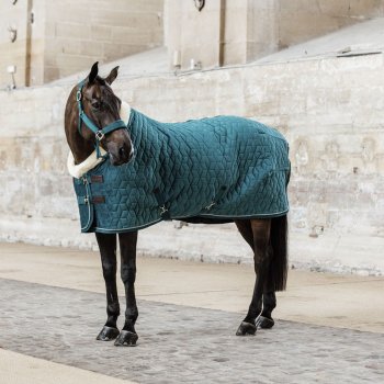 Kentucky Horsewear Turnierdecke VELVET 160g smaragd