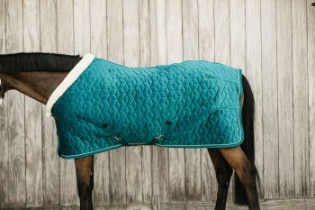 Kentucky Horsewear Turnierdecke VELVET 160g smaragd