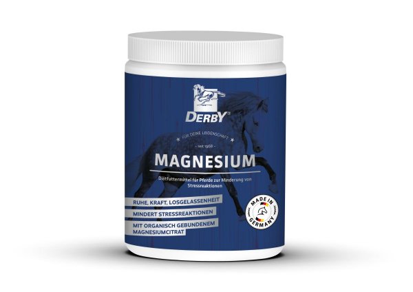 Derby Pferde-Ergänzungsfuttermittel MAGNESIUM 1kg Dose