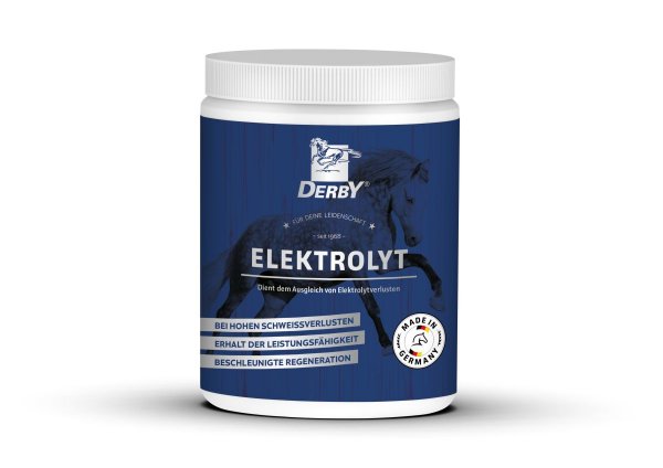 Derby Pferde-Ergänzungsfuttermittel ELEKTROLYT 1kg Dose