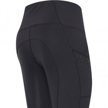 euro-star Damen Reitleggings ES BREEZ FASHION FullGrip black