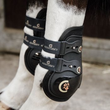 Kentucky Horswear Streichkappen MOONBOOTS MAX ELASTIK schwarz