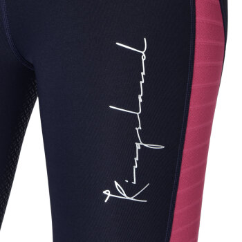 Kingsland Damen Reitleggings Vollbesatz KLkarina, pink dry rose