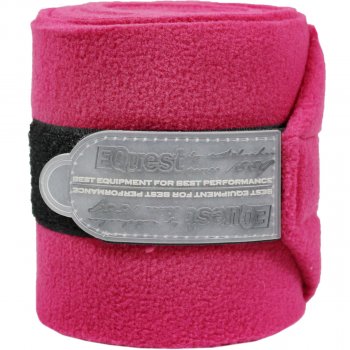 EQuest Bandagen Alpha Fleece 4er Set, viola red