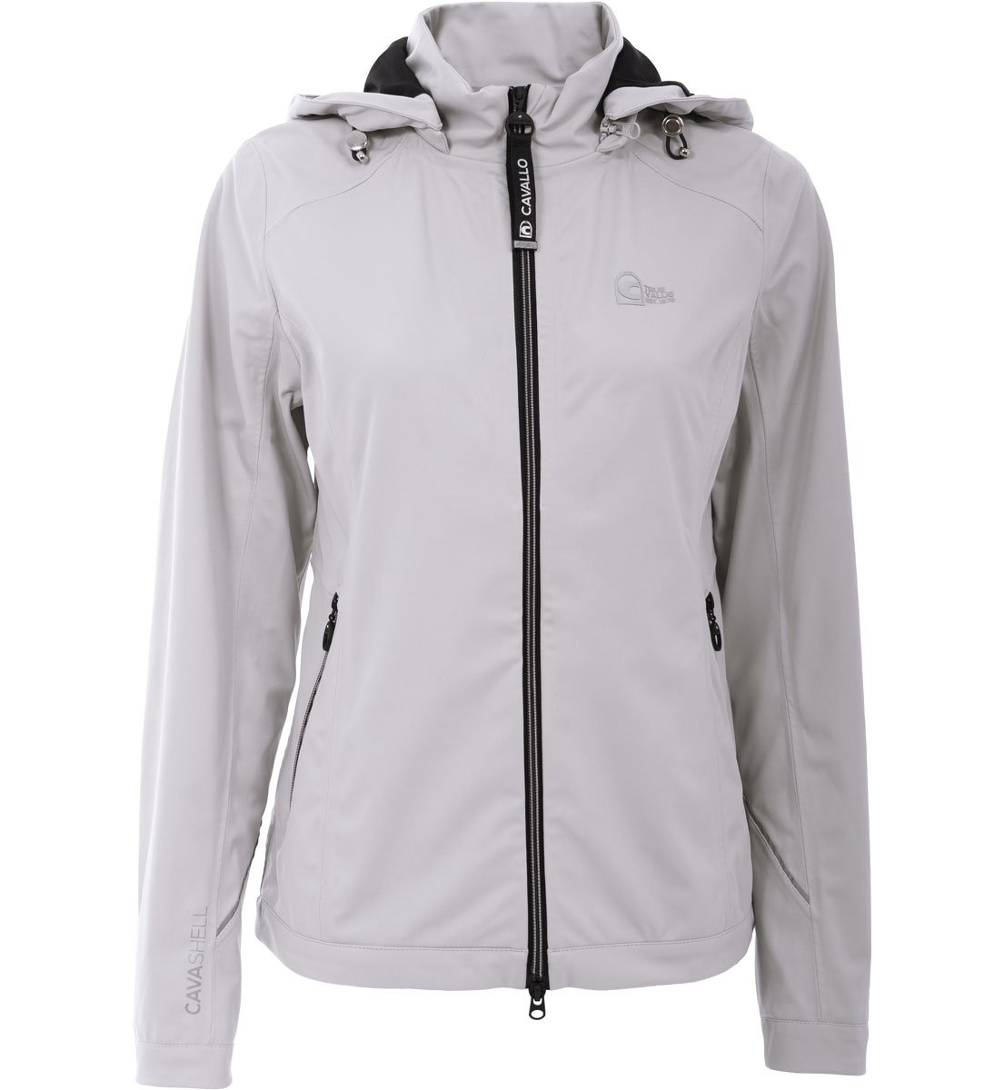 Cavallo Damen Softshelljacke DAIANE, cloud grey 38