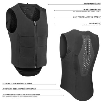 Komperdell Sicherheitsweste BALLISTIC FLEX FIT REGULAR schwarz S