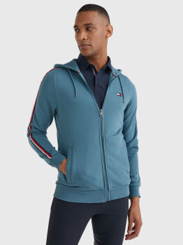 Tommy Hilfiger Herren Sweatjacke STYLE, mercury marine M