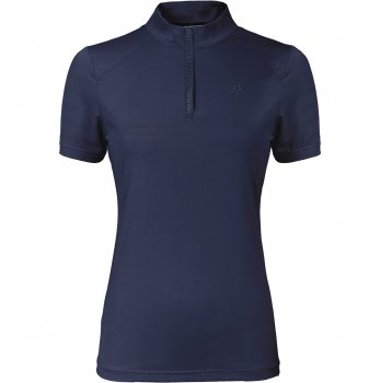 Cavallo Damen Stehkragenshirt DILAY, darkblue