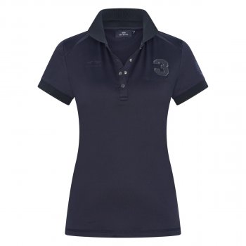 HV Polo Damen Poloshirt FAVOURITAS TECH LUXURY navy