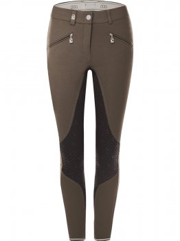 Cavallo Damen Reithose CAJA GRIP, porcini-espresso