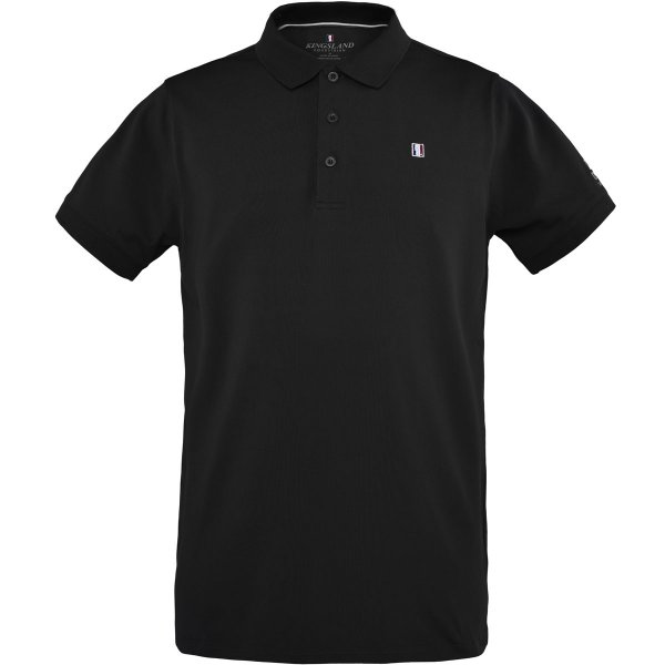 Kingsland Herren Poloshirt, black