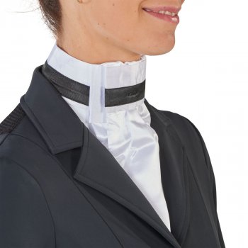 Busse Plastron CAPRICE weiß-schwarz