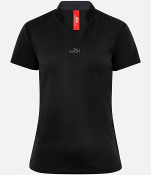 ea.St Damen Polo Shirt black